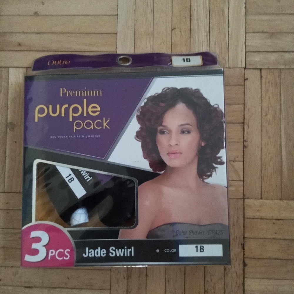 Outre Premium Purple Pack Jade Swirl Hair Extensions 1B